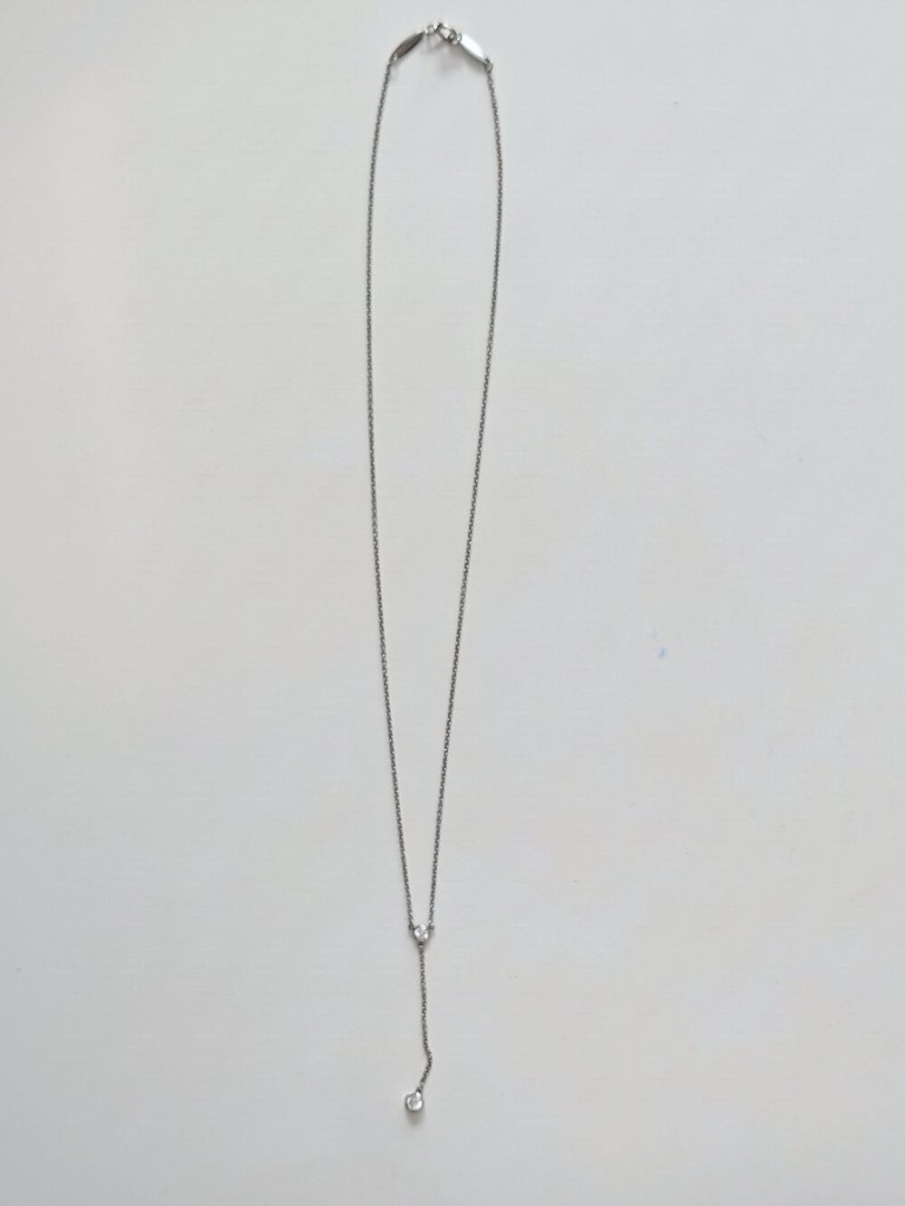 Tiffany & Co. Elsa Peretti Necklace - "Diamonds by the Yard", Platinum